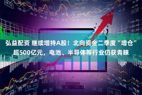 弘益配资 继续增持A股！北向资金二季度“增仓”超500亿元，电池、半导体等行业仍获青睐